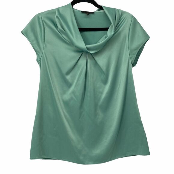 The Limited Seafoam Green Short Sleeve Blouse - Picture 1 of 7